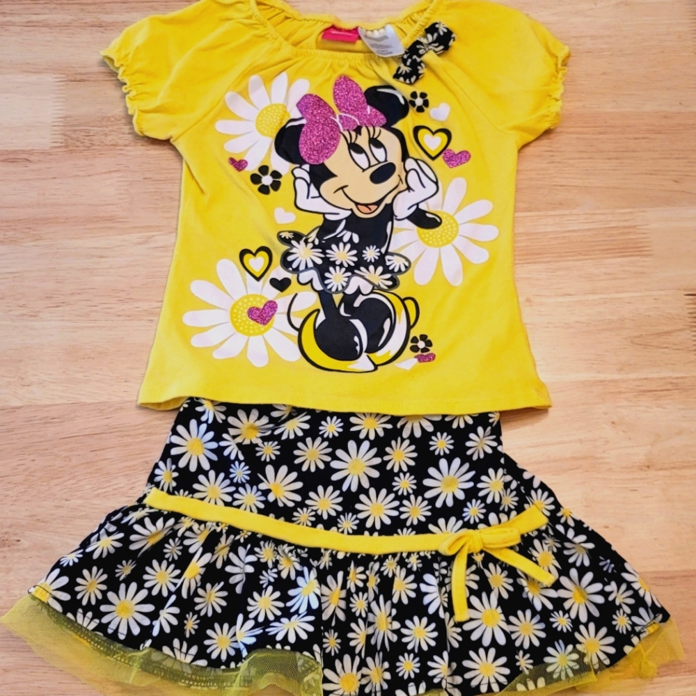 4T Daisy Minnie Mouse Outfit